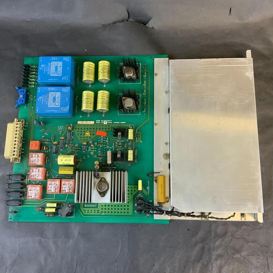 Used AGIE 621.932.3 614030.5 PMO-02D POWER MODULE OUTPUT ($100 OBO)