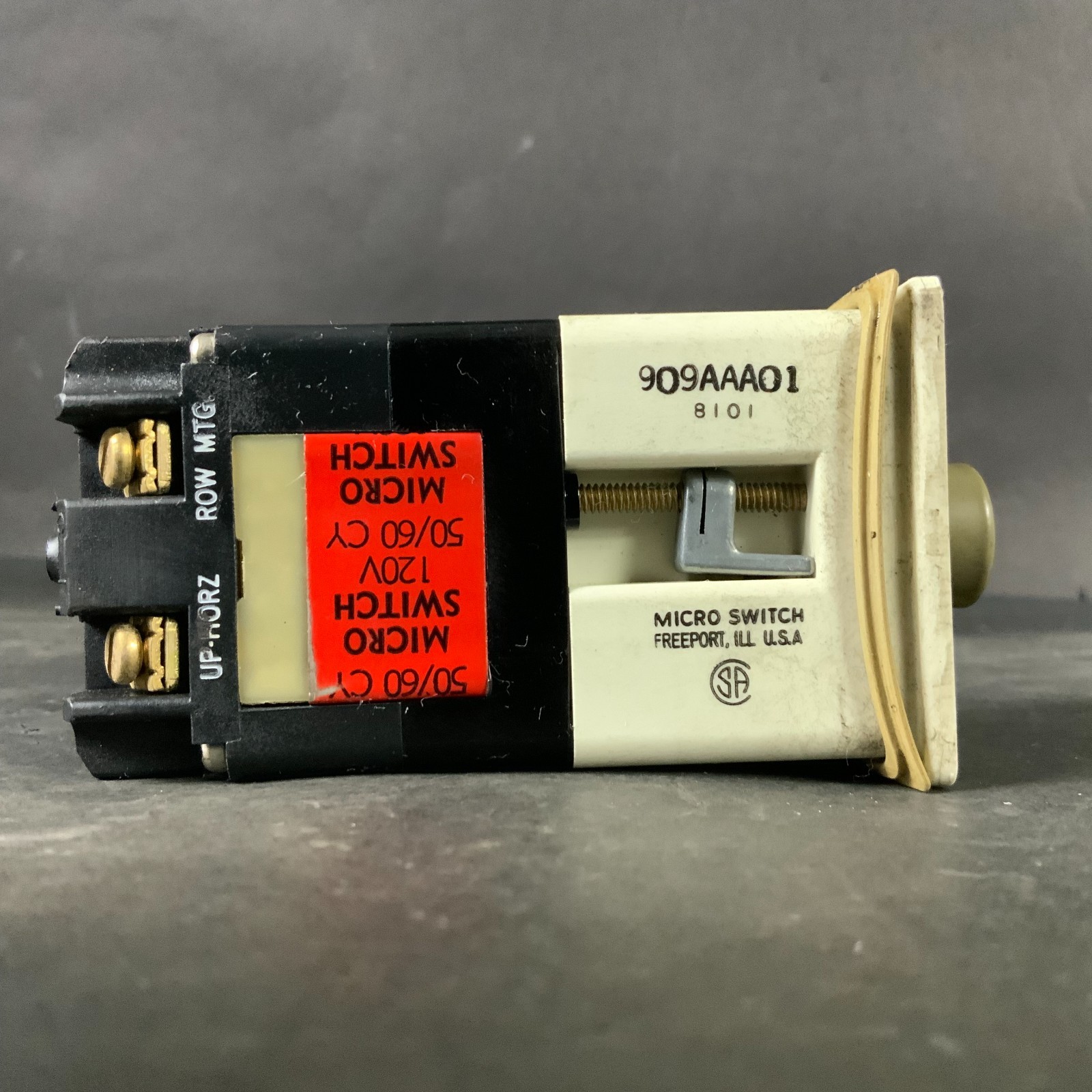 Used HONEYWELL 909AAA01 MICRO SWITCH ($50 OBO)