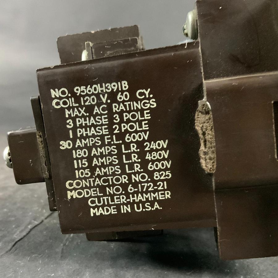 Used CUTLER-HAMMER 9560H391B CONTACTOR ($60 OBO)