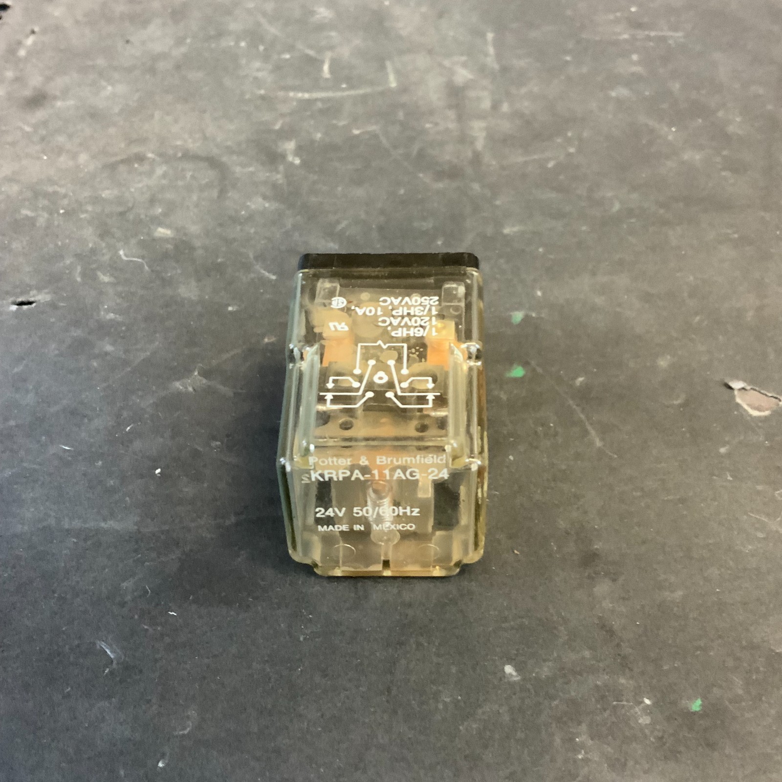 Used POTTER & BRUMFIELD KRPA-11AG 24V RELAY ($8 OBO)