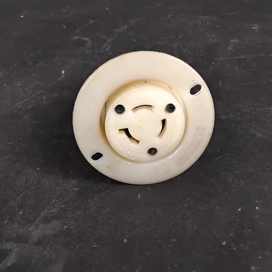Used LEVITON NEMA L6-15R FLANGED RECEPTABLE ($16 OBO)