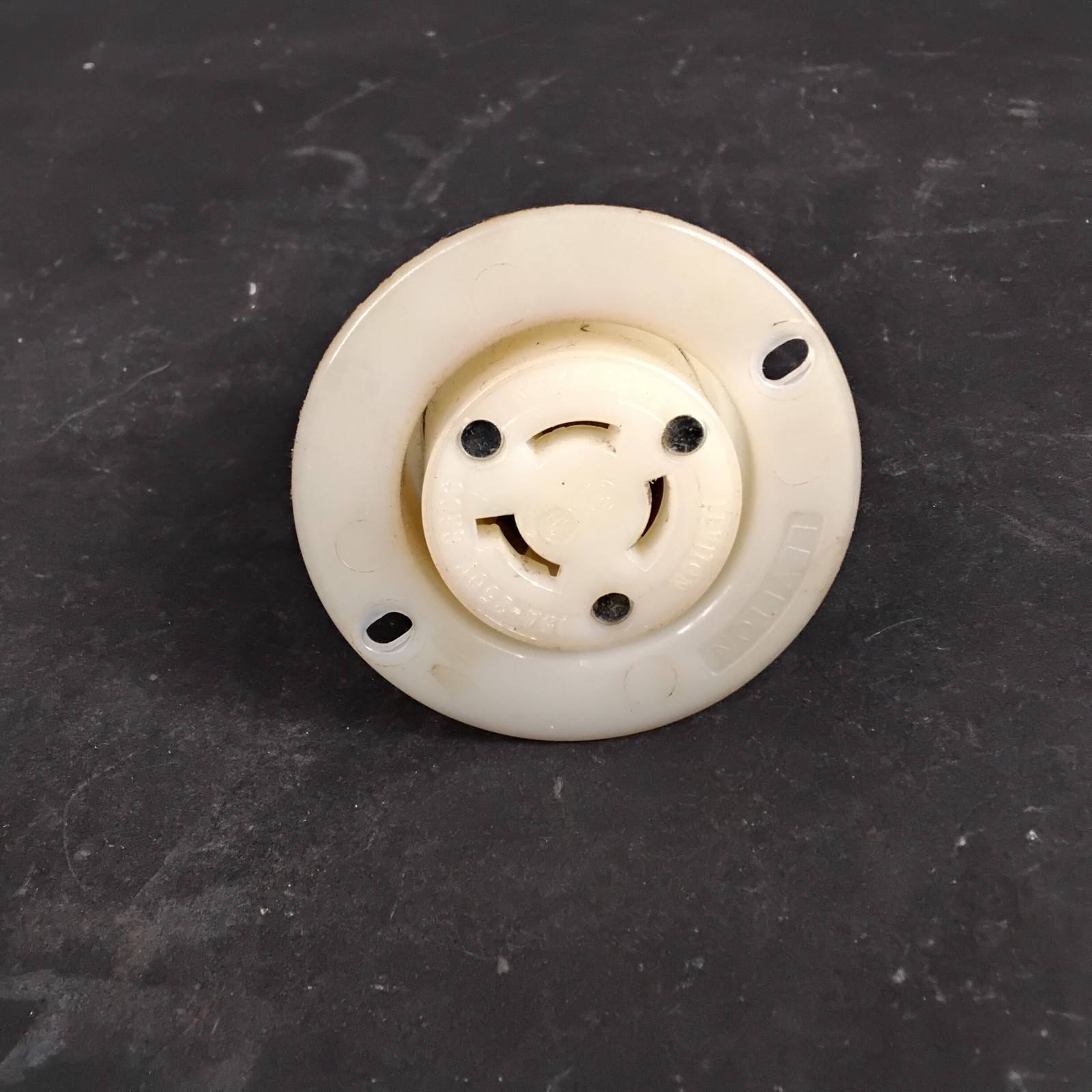 Used LEVITON NEMA L6-15R FLANGED RECEPTABLE ($16 OBO)