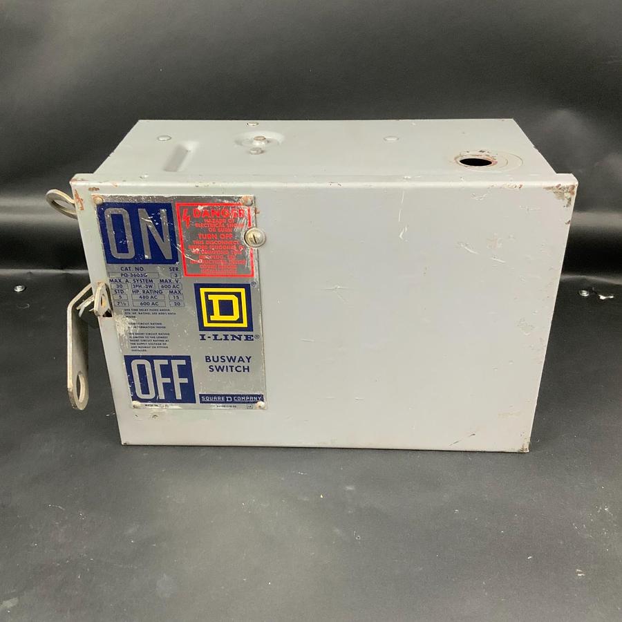 Used SQUARE D PQ3603G SER.3 I-LINE BUSWAY SWITCH ($150 OBO)