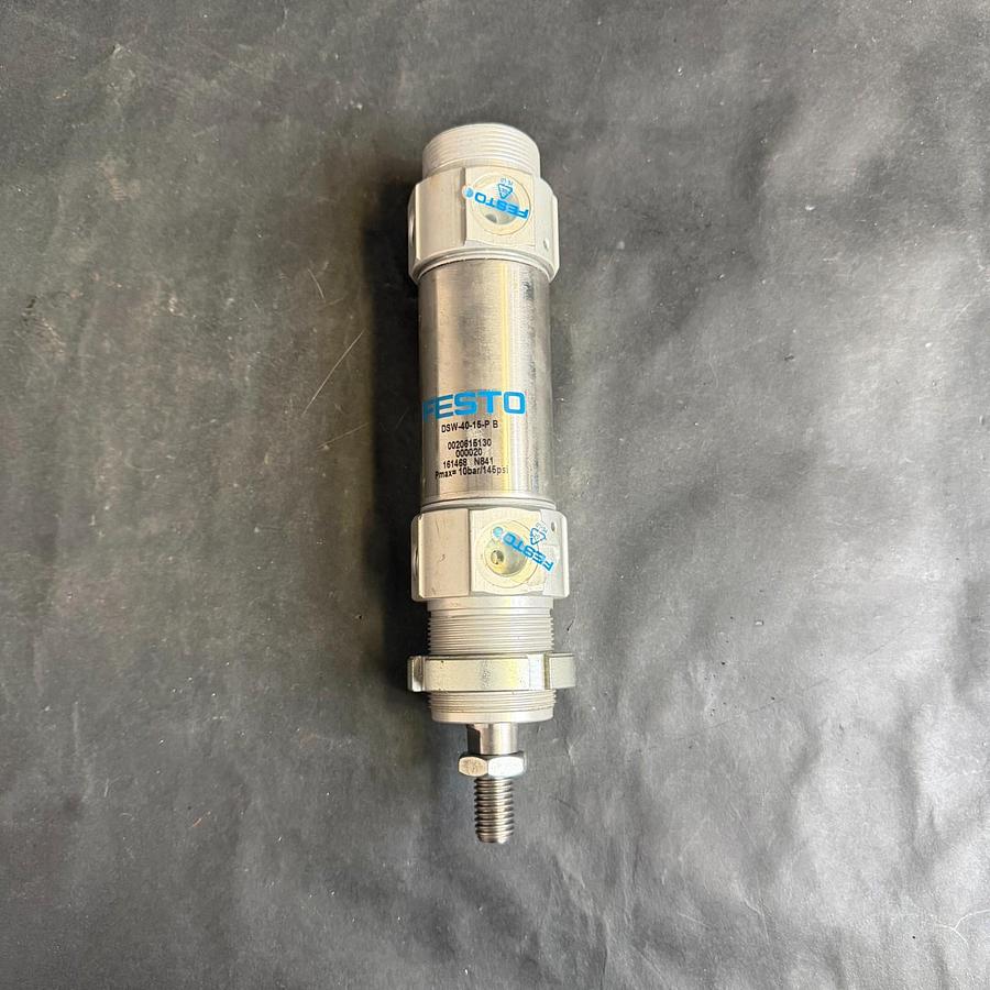 Used FESTO DSW-40-15-P-B PNEUMATIC CYLINDER