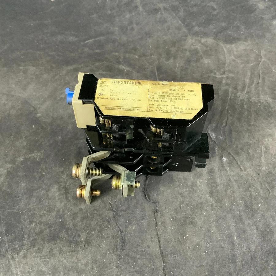 Used MITSUBISHI TH-K20TAKPUL OVERLOAD RELAY ($10 OBO)