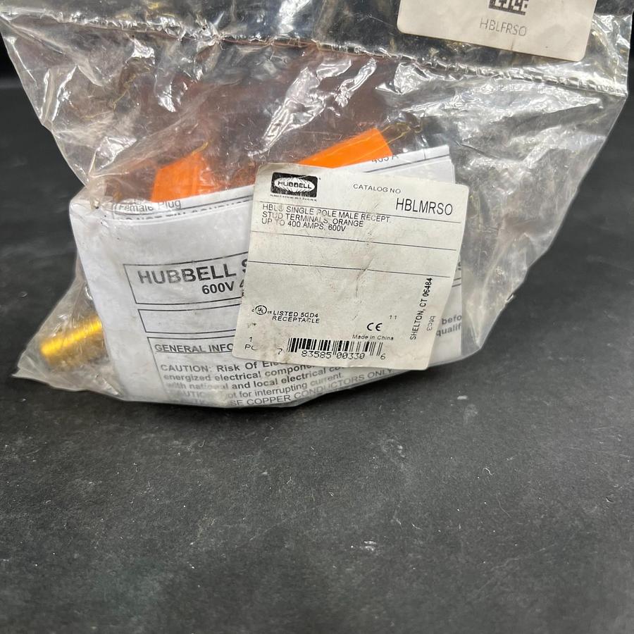 HUBBELL HBLMRSO SINGLE POLE RECEPTACLE ($40 OBO)