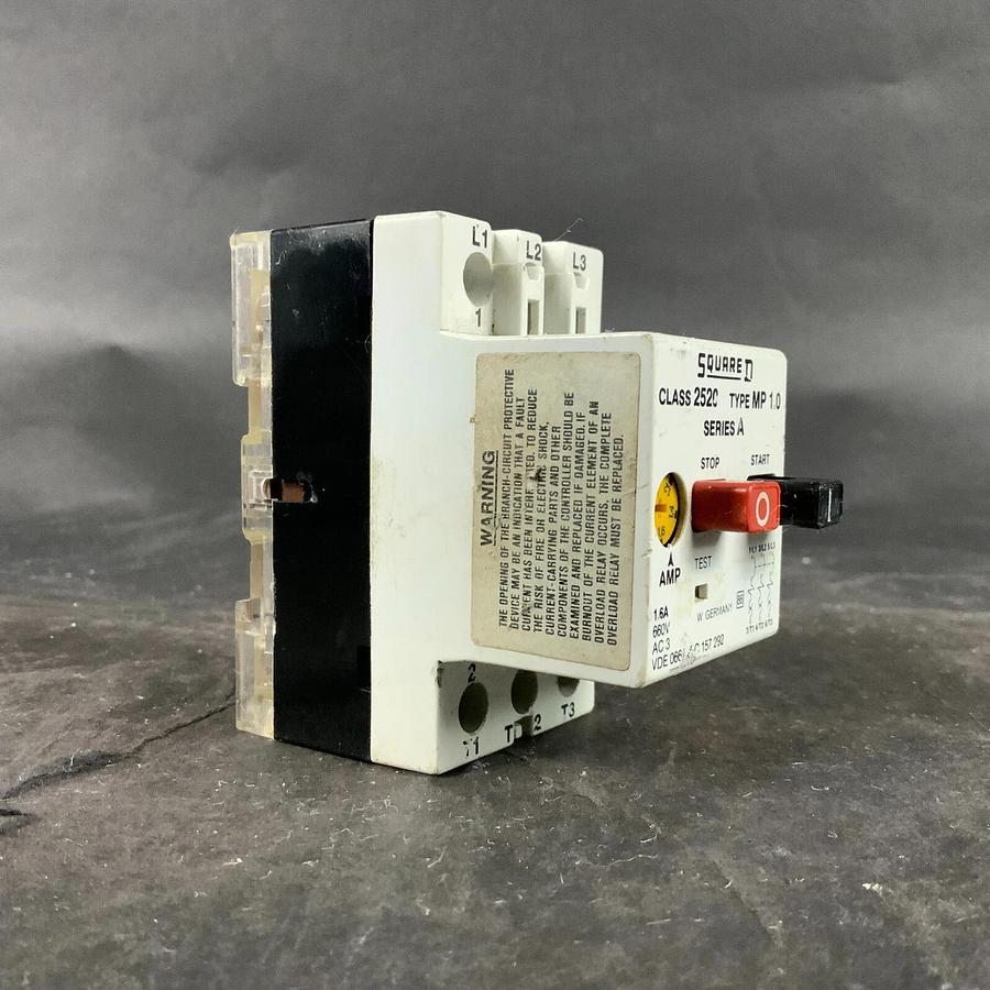 Used SQUARE D CLASS 2520 MOTOR PROTECTIVE SWITCH ($25 OBO)
