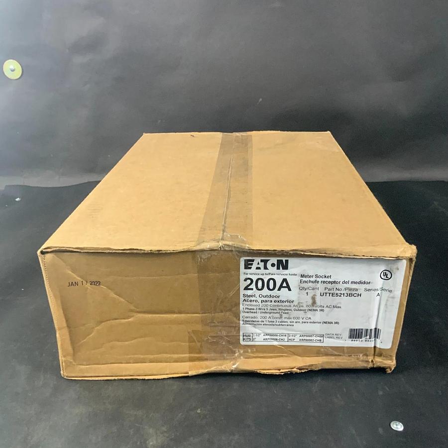 Used EATON UTTE5213BCH METER SOCKET ($175 OBO) 786685950594