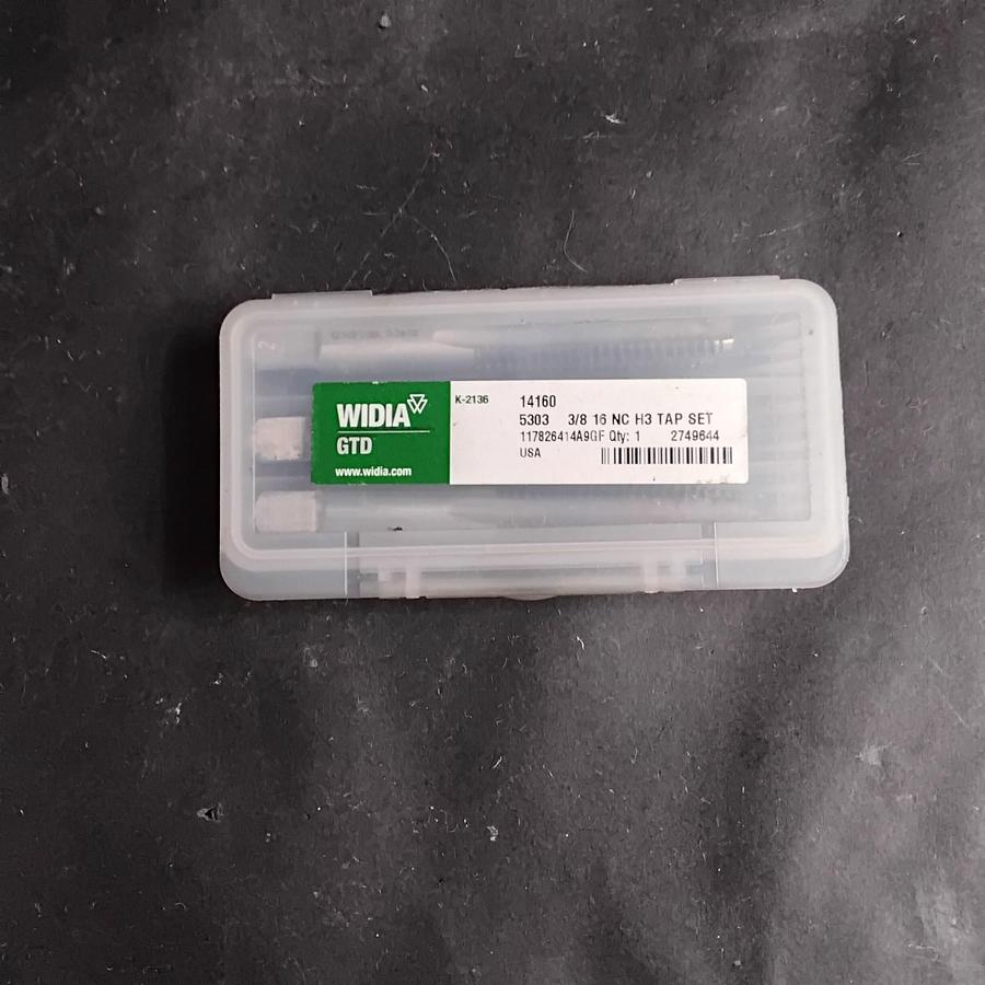 WIDIA 14160 3/8 16NC H3 TAP - SET OF 3 ($30 OBO)