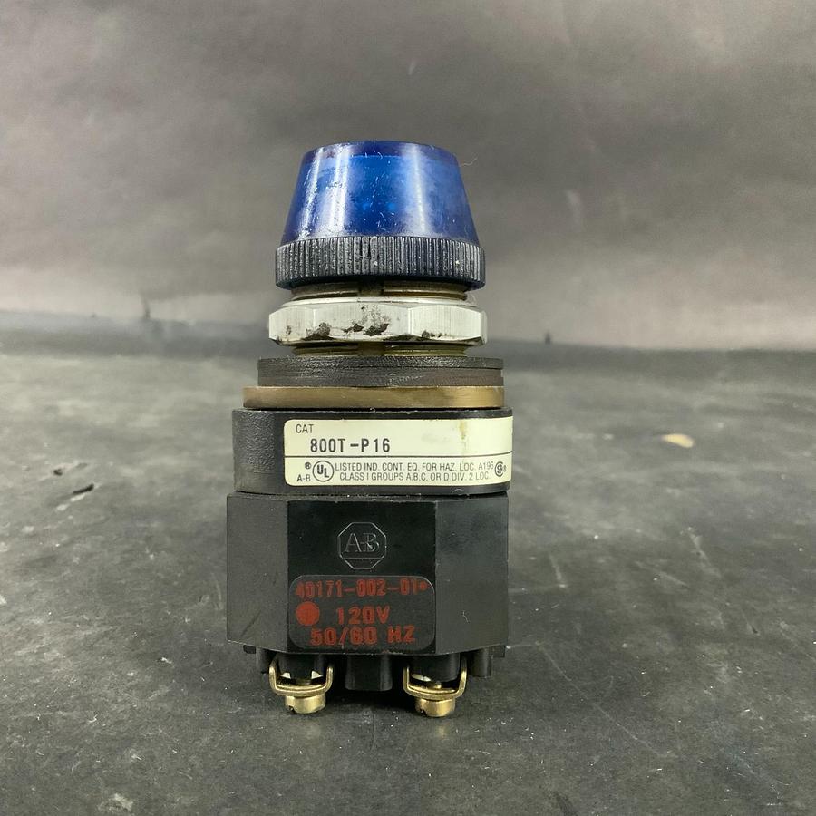 Used ALLEN BRADLEY 800T-P16 BLUE PILOT LIGHT ($30 OBO)