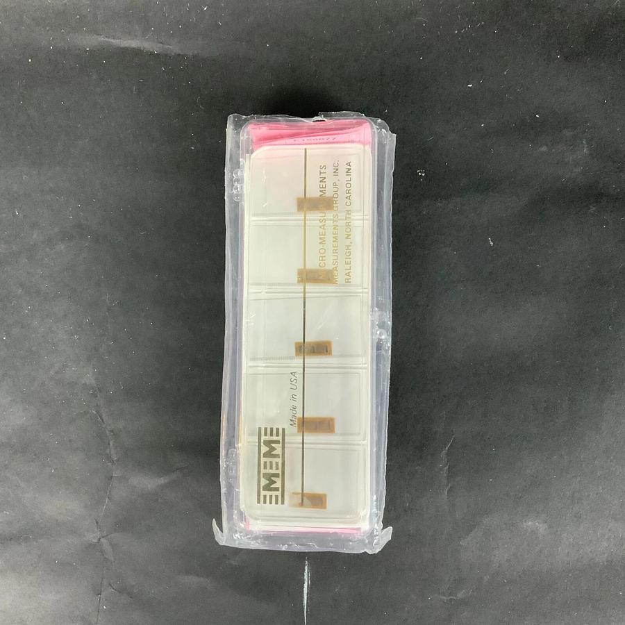 MICRO-MEASUREMENTS EA-06-100TG-350 PRECISION STRAIN GAUGE - BOX OF 5 ($25 OBO)