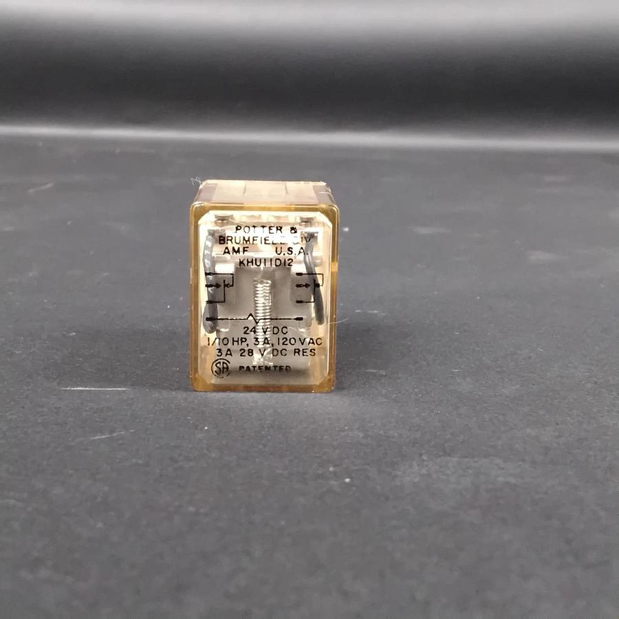 Used POTTER & BRUMFIELD KHU11D12-24 RELAY ($10 OBO)