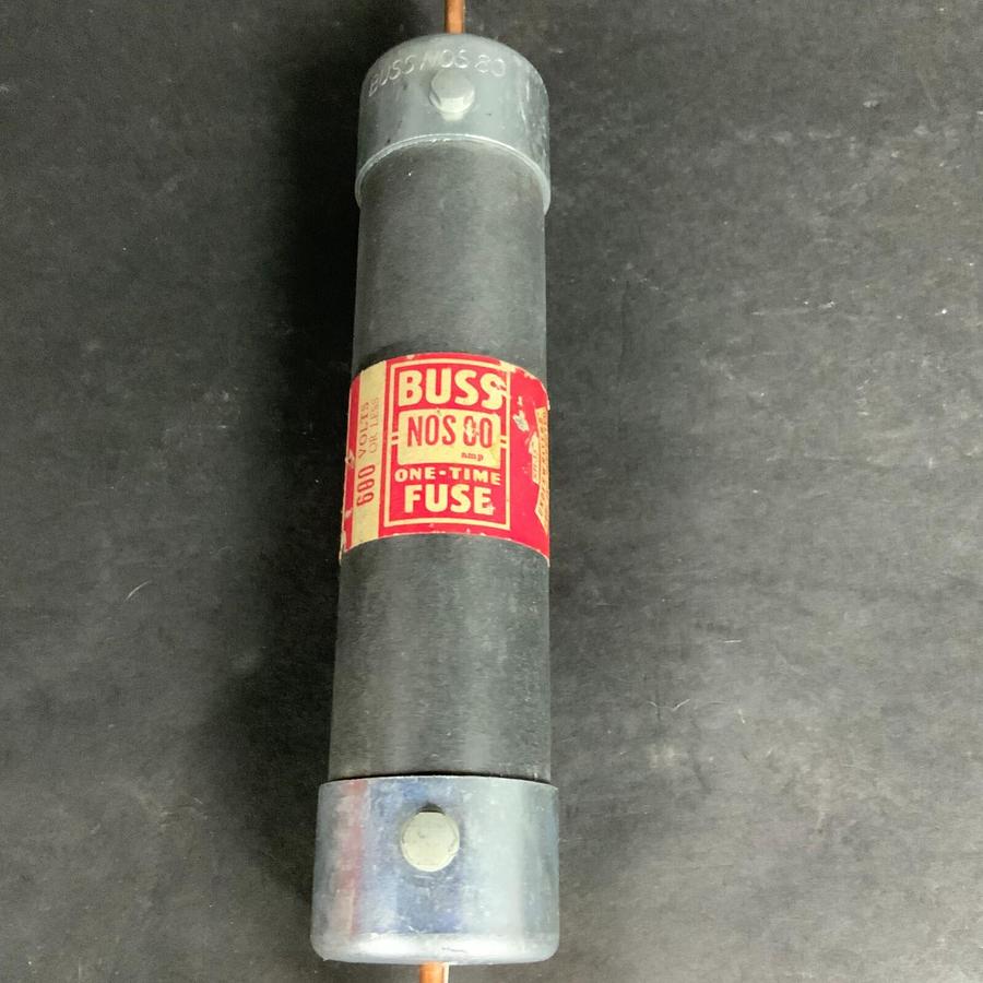 Used BUSSMANN NOS-80 ONE-TIME FUSE ($13 OBO)