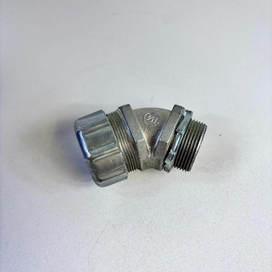 1-1/2" 90 DEGREE ELBOW LIQUID TIGHT CONNECTOR