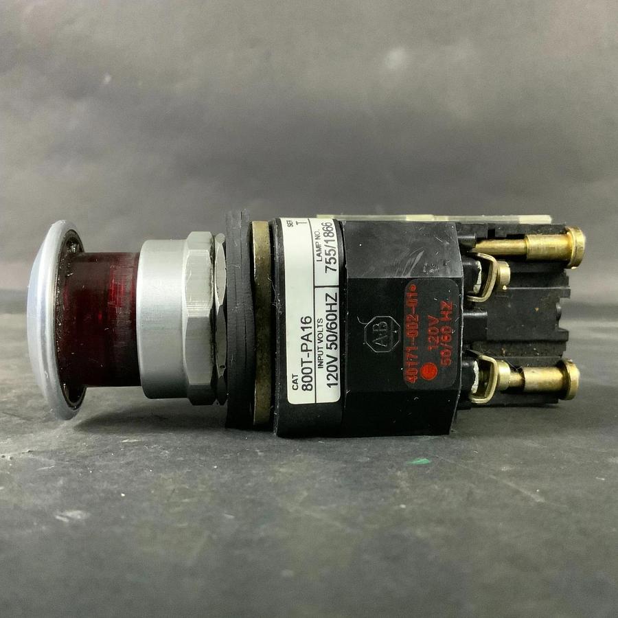 Used ALLEN BRADLEY 800T-PA16 RED PUSHBUTTON ($30 OBO)