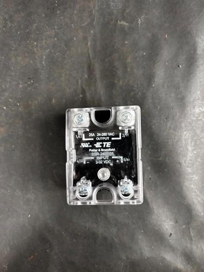 Used POTTER & BRUMFIELD SSR-240D25 SOLID STATE RELAY