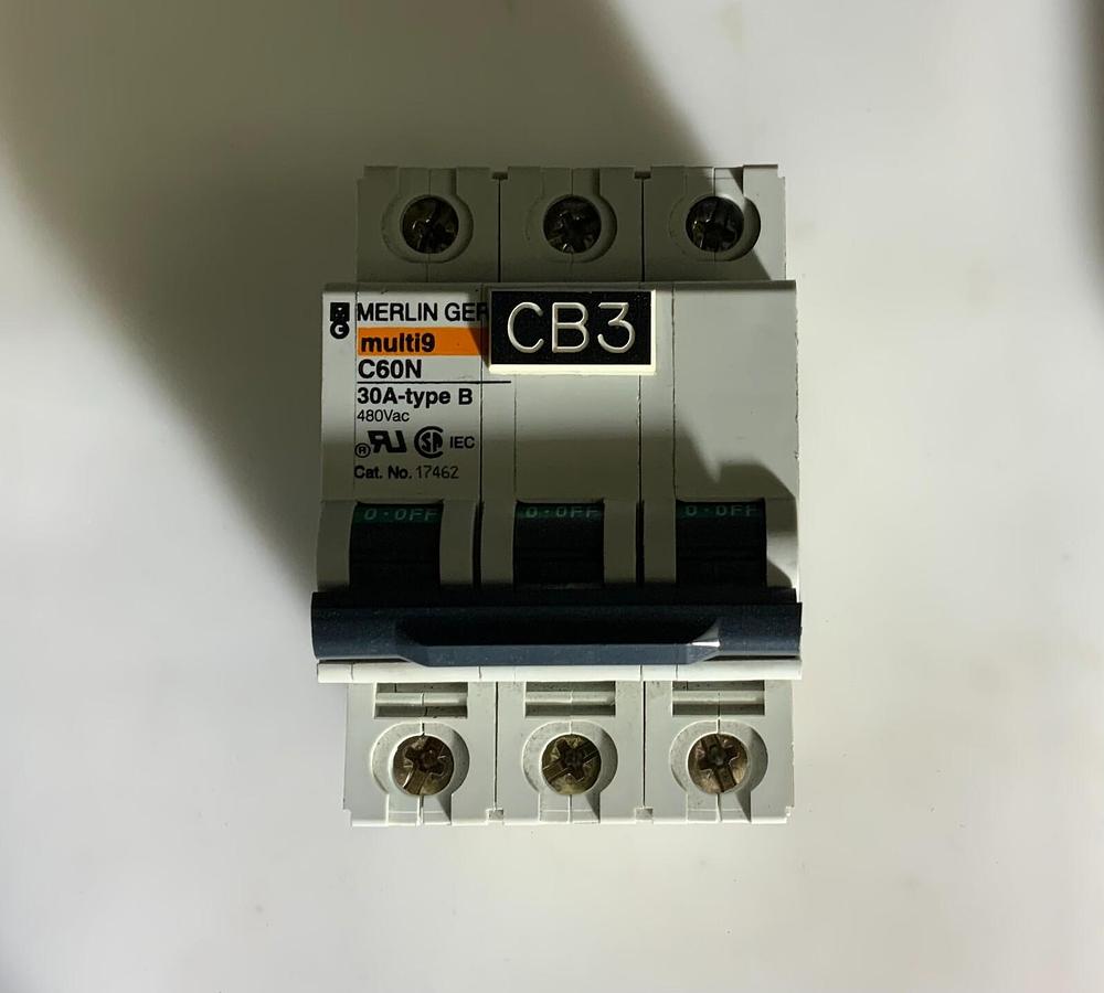 Used MERLIN GERIN MULTI9 C60N 30A-type B ($49.99 OBO)