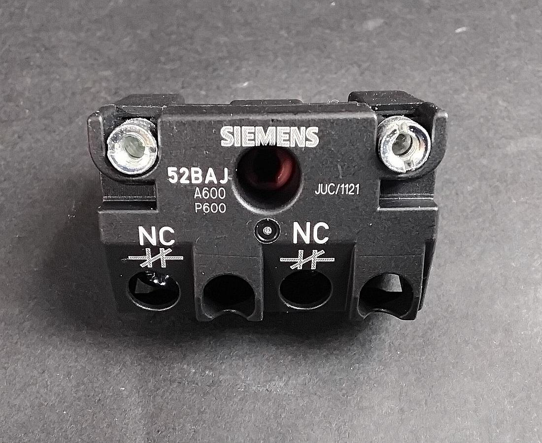 SIMENS CONTACT BLOCK 52 BAJ ($13 OBO)