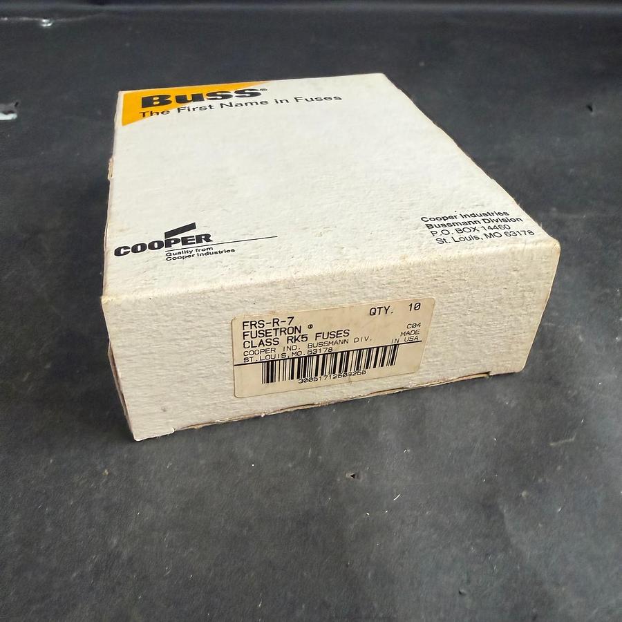 BUSSMANN FRS-R-7 FUSETRON FUSE - SET OF 10