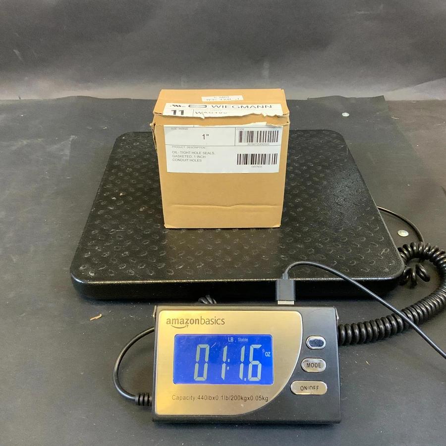 HUBBELL WIEGMANN WAS-100 1” OIL-TIGHT HOLE SEALS - BOX OF 11 ($50 OBO)