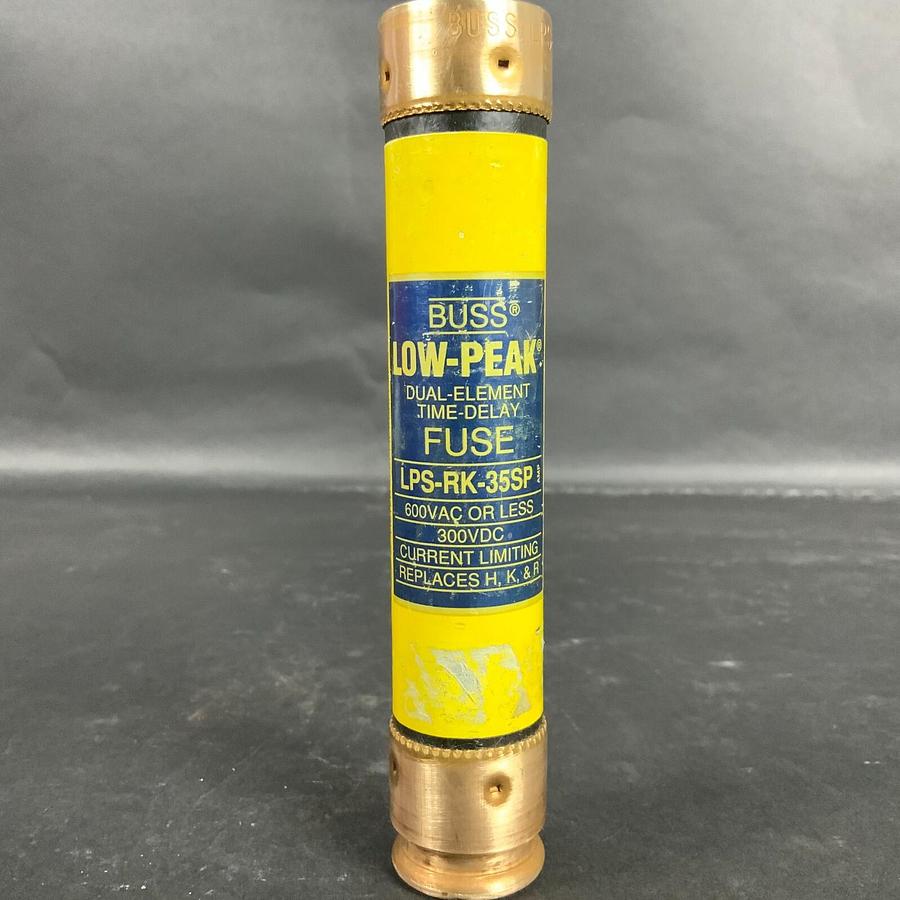 Refurbished BUSSMANN LPS-RK-35SP LOW PEAK FUSE ($15 OBO) - REFURBISHED