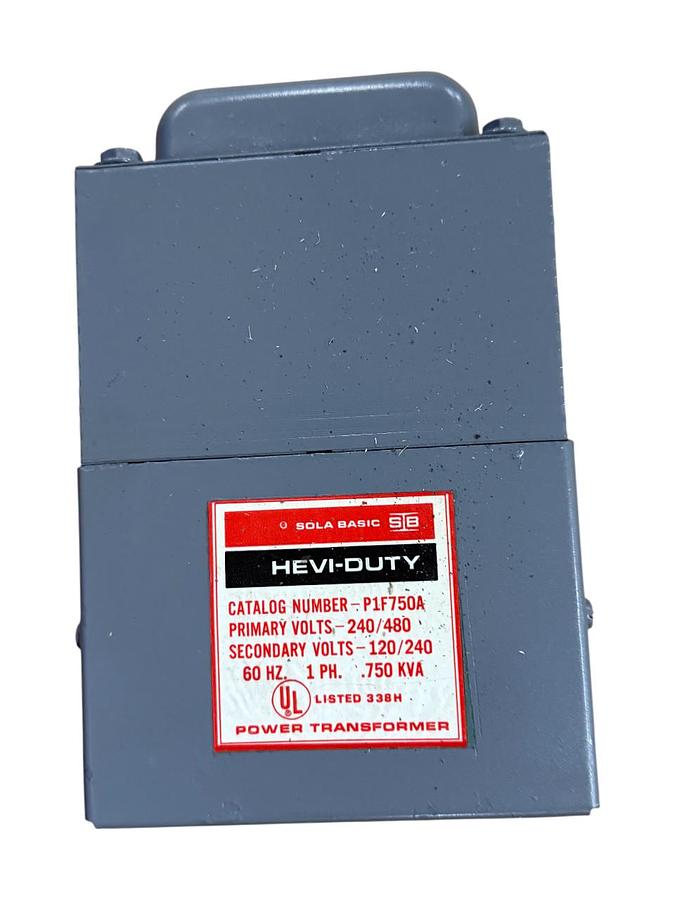 Used HEVI-DUTY CAT NO. P1F750A - .750 kVa Transformer - ($70 OBO)
