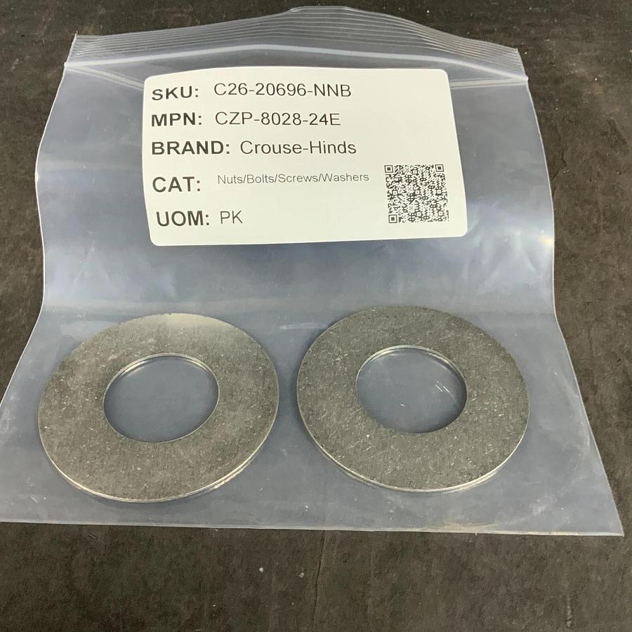 CROUSE HINDS CZP-8028-24E CABLE GRIP WASHER- SET OF 2 ($25 OBO)