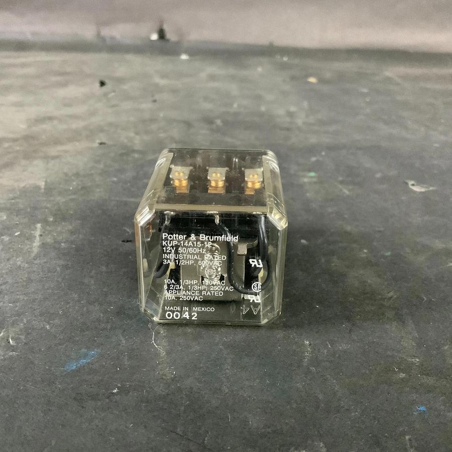 Used POTTER & BRUMFIELD KUP-14A15-12V  RELAY ($9 OBO)