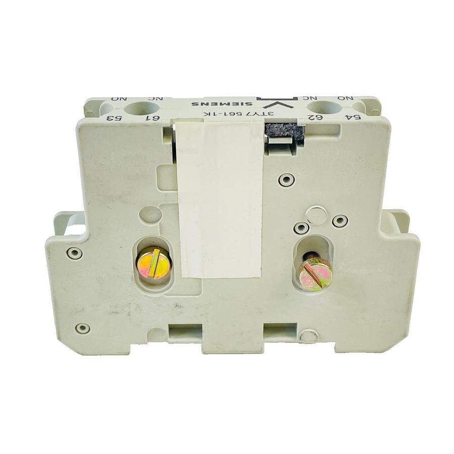 Used SIEMENS 3TY7 561-1K AUXILIARY SWITCH 11 1NO+1NC NEW OPEN BOX FULLY FUNCTIONAL