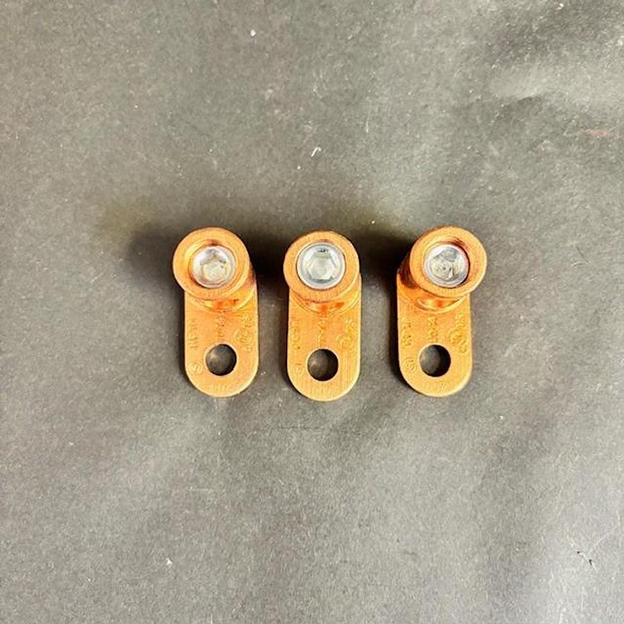 THOMAS & BETTS 1/0-14 COPPER LUG CONNECTORS 3PCS