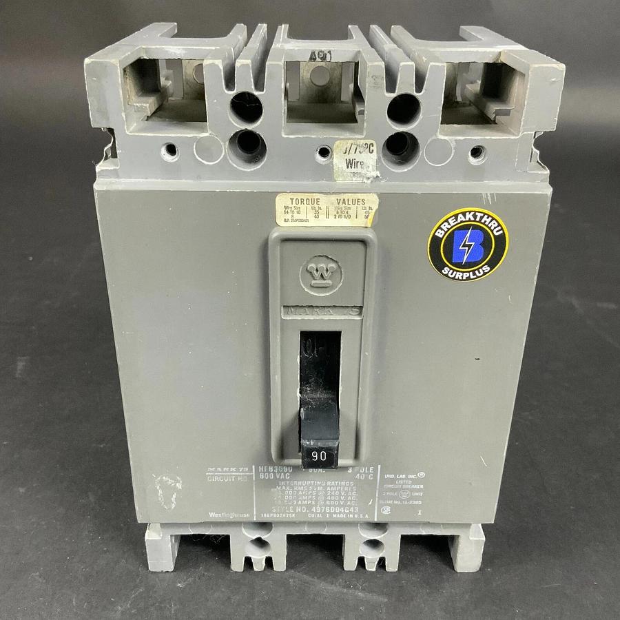 Used WESTINGHOUSE HFB3090 CIRCUIT BREAKER ($20 OBO)