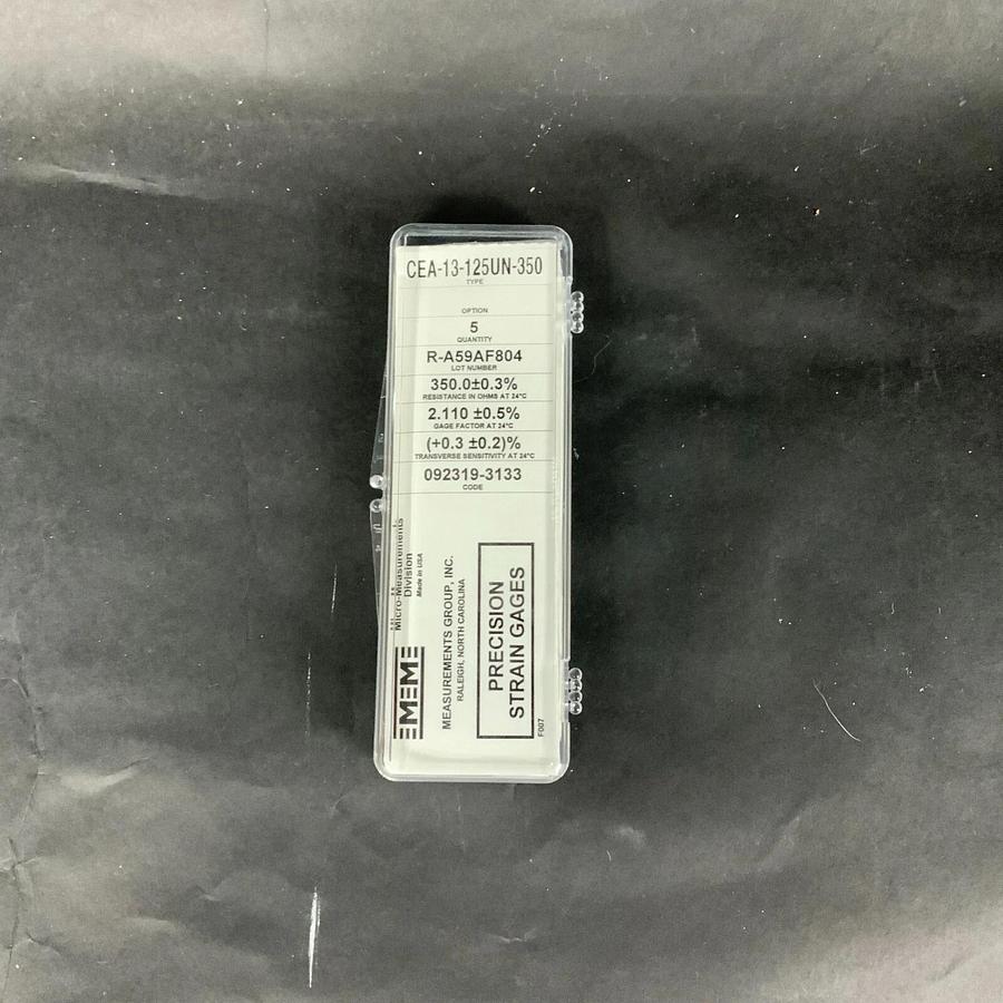 MICRO-MEASUREMENTS CEA-13-125UN-350 PRECISION STRAIN GAUGE - LOT OF 3 ($15 OBO)