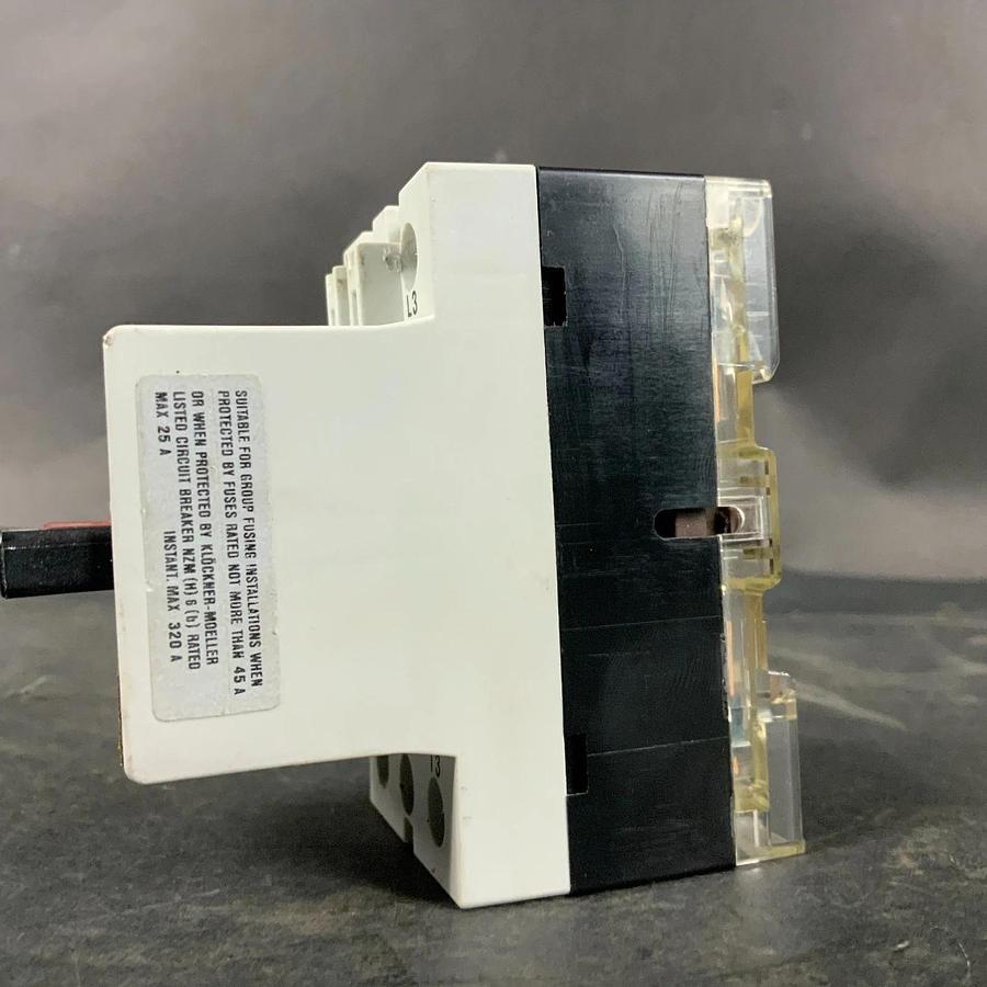 Used KLOCKNER MOELLER PKZM 1-4 MOTOR STARTER ($30 OBO)