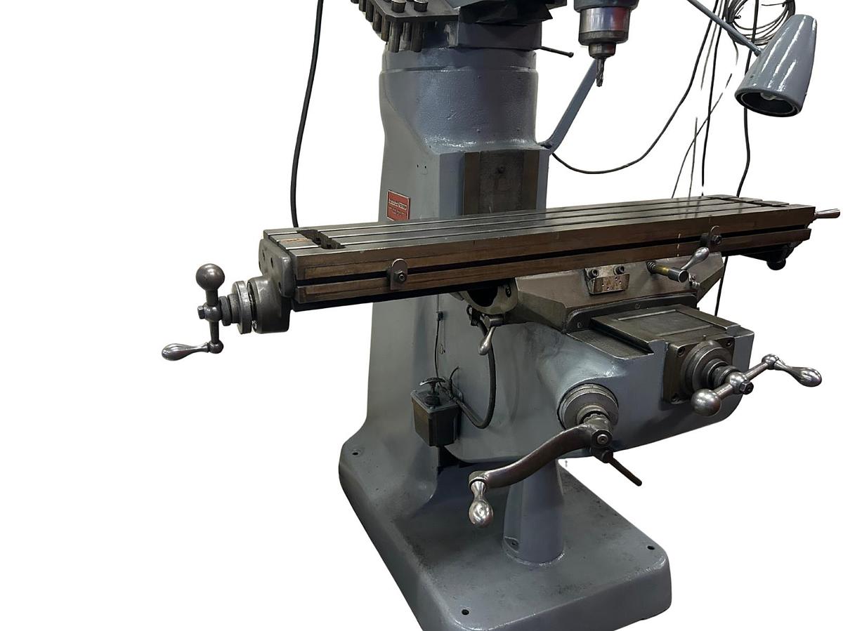 Used Bridgeport Vertical Mill Series I -2J-109941-2 - 9"x42" Table - 2HP