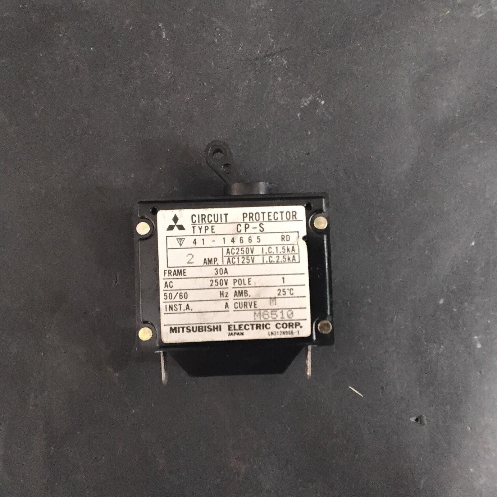 Used MITSUBISHI CP-S CIRCUIT PROTECTOR ($9 OBO)
