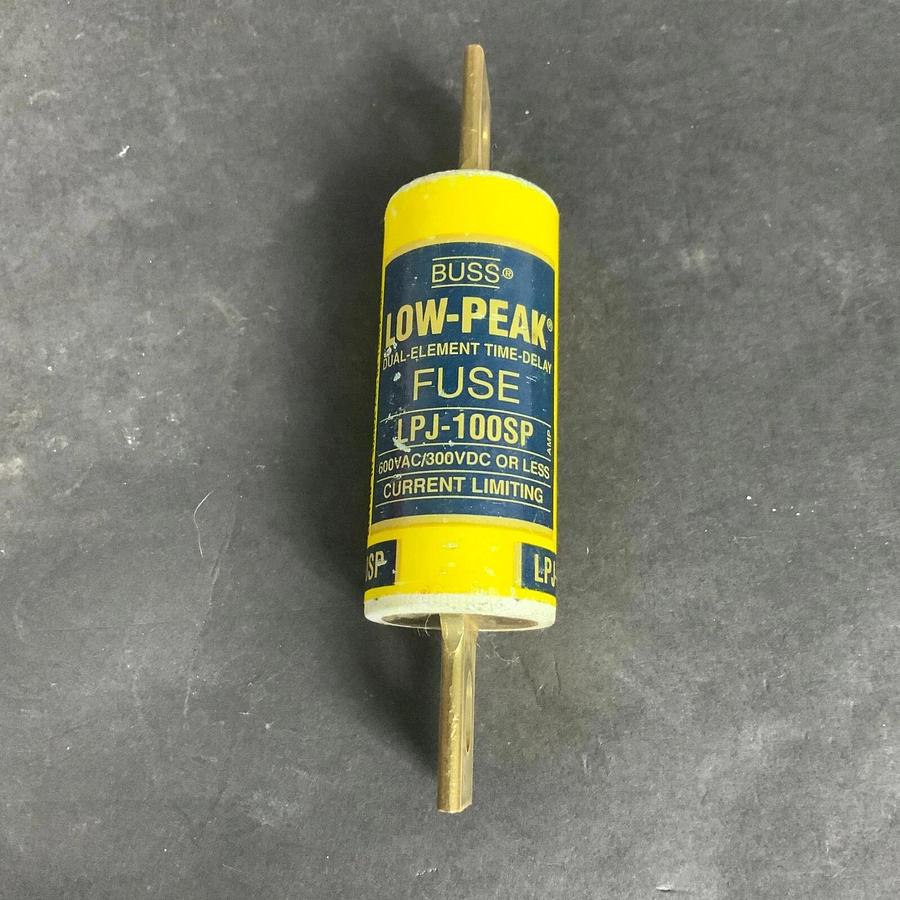 Refurbished BUSSMANN LPJ-100SP LOW PEAK FUSE ($19 OBO) - REFURBISHED