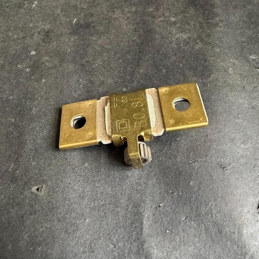 Used SQUARE D B0.81 OVERLOAD RELAY
