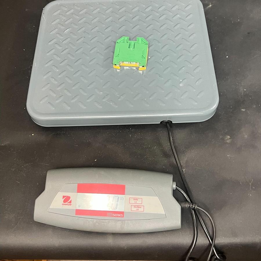 Used WEIDMULLER WPE 16 TERMINAL BLOCK ($5 OBO)
