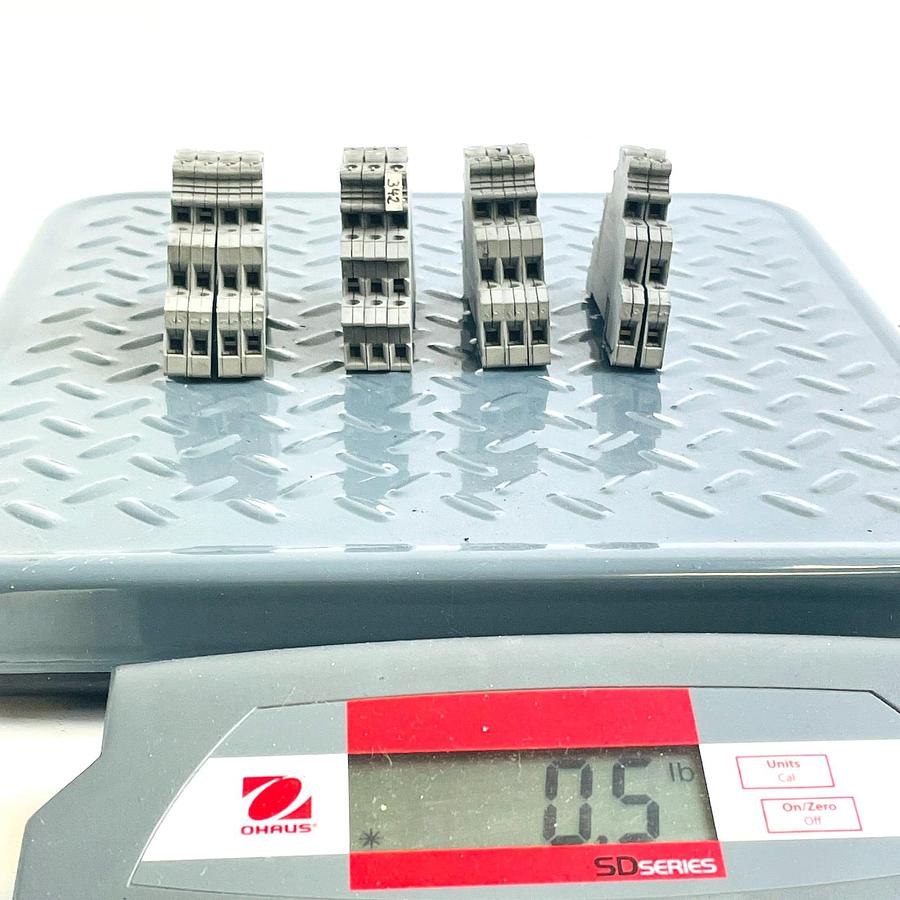 Used PHOENIX CONTACT DIKD 1,5 TRIPLE LEVEL SENSOR TERMINAL BLOCKS 300V 15A (12-PCS)