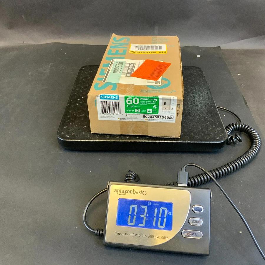 SIEMENS E0204ML1060SU MAIN LUG LOAD CENTER ($20 OBO)