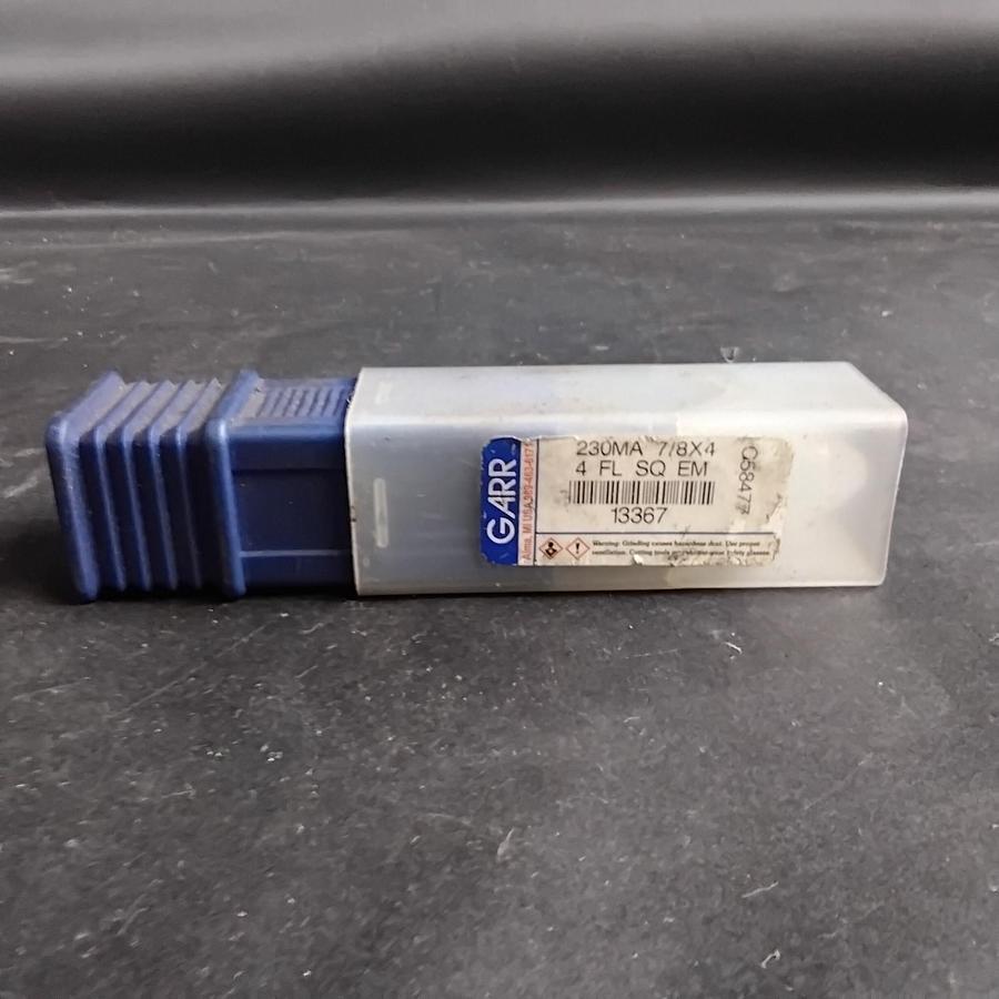 Used GARR 7/8X4 SQUARED END MILL ($30 OBO)
