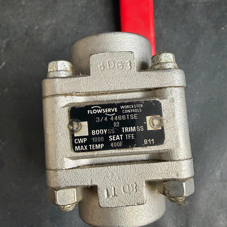 Used FLOWSERVE 3/4 4466TSE BALL VALVE ($120 OBO)