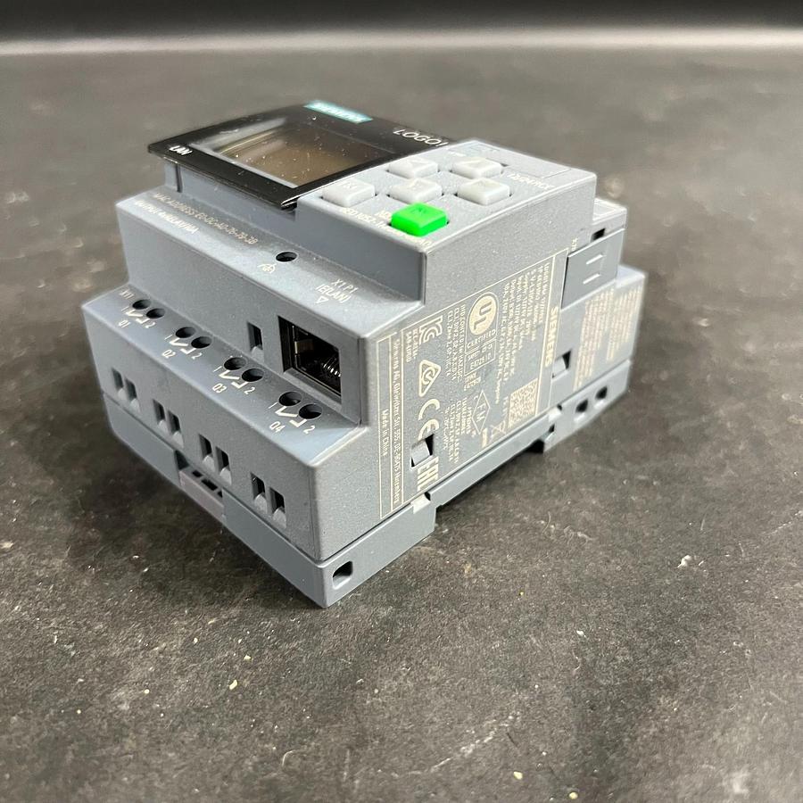 Used SIEMENS 6ED1052-1MD08-0BA0 LOGIC MODULE ($100 OBO)