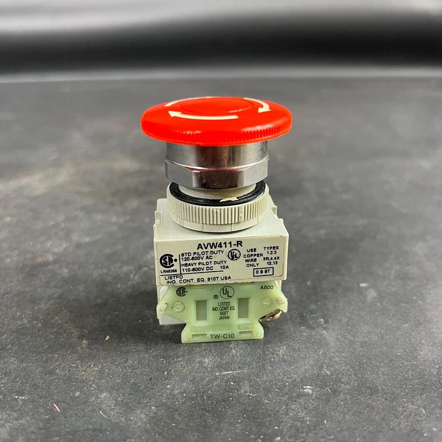 Used IDEC AVW411-R EMERGENCY STOP SWITCH ($20 OBO)