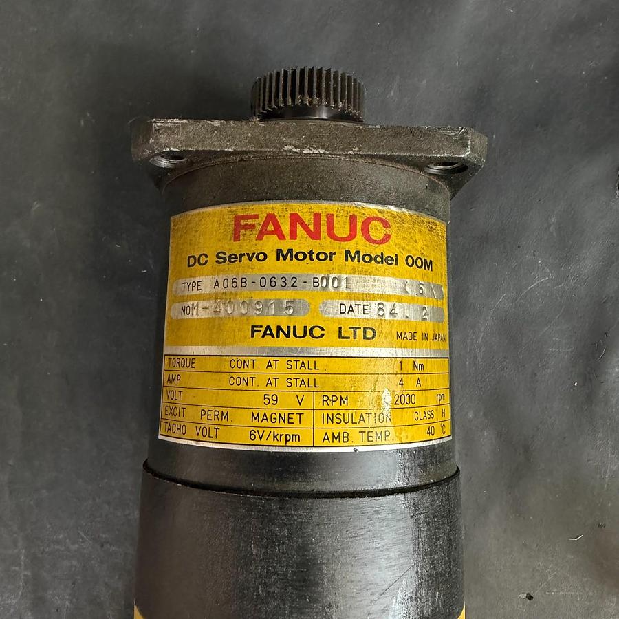 Used FANUC TYPE A06B-0632-B001 SERVO MOTOR MODULE