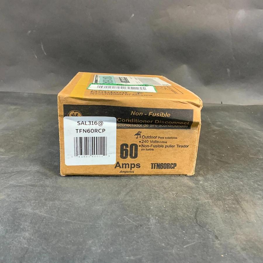 GE TFN60RCP NON-FUSIBLE AIR CONDITIONER DISCONNECT - NEW ($15 OBO)