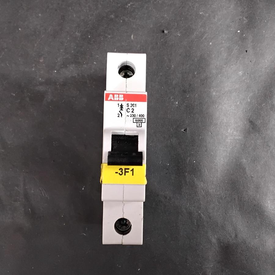 Used ABB S201-C2 CIRCUIT BREAKER ($14 OBO)