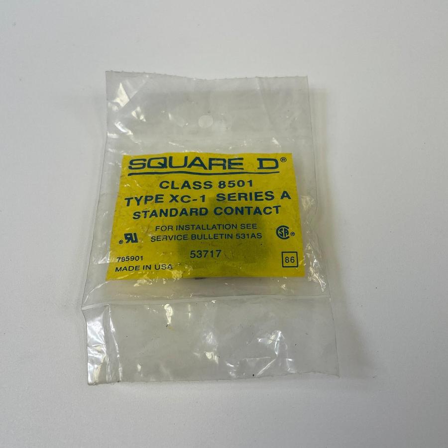 SQUARE D 8501XC1 TYPE XC-1 SERIES A STANDARD CONTACT CARTRIDGE 600V 10A OEM