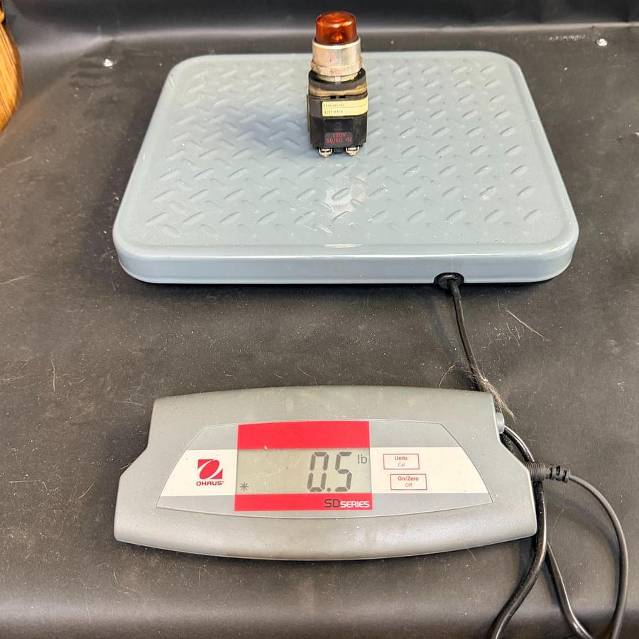 Used ALLEN BRADLEY 800T-PB16 SER N ORANGE PUSHBUTTON ($20 OBO)