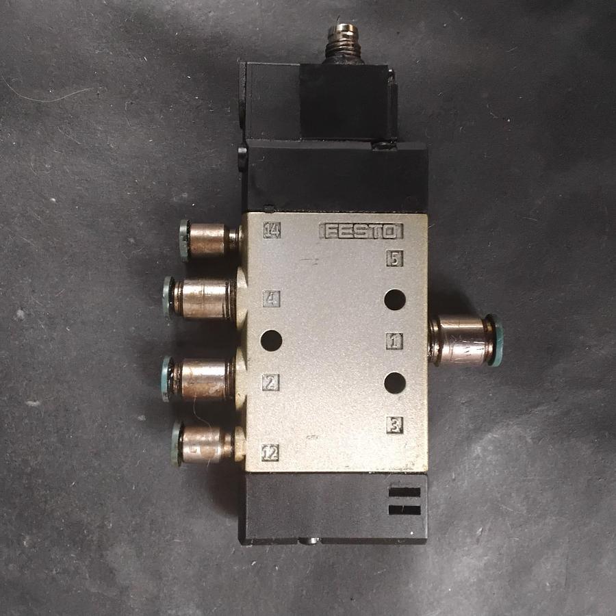 Used FESTO CPE14-M1CH-5L-1/8 SOLENOID VALVE ($35 OBO)